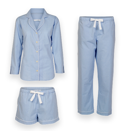 Fiona Pajamas – Vintage blue